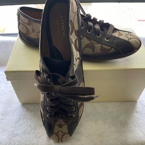 Used size 9 Coach sneakers